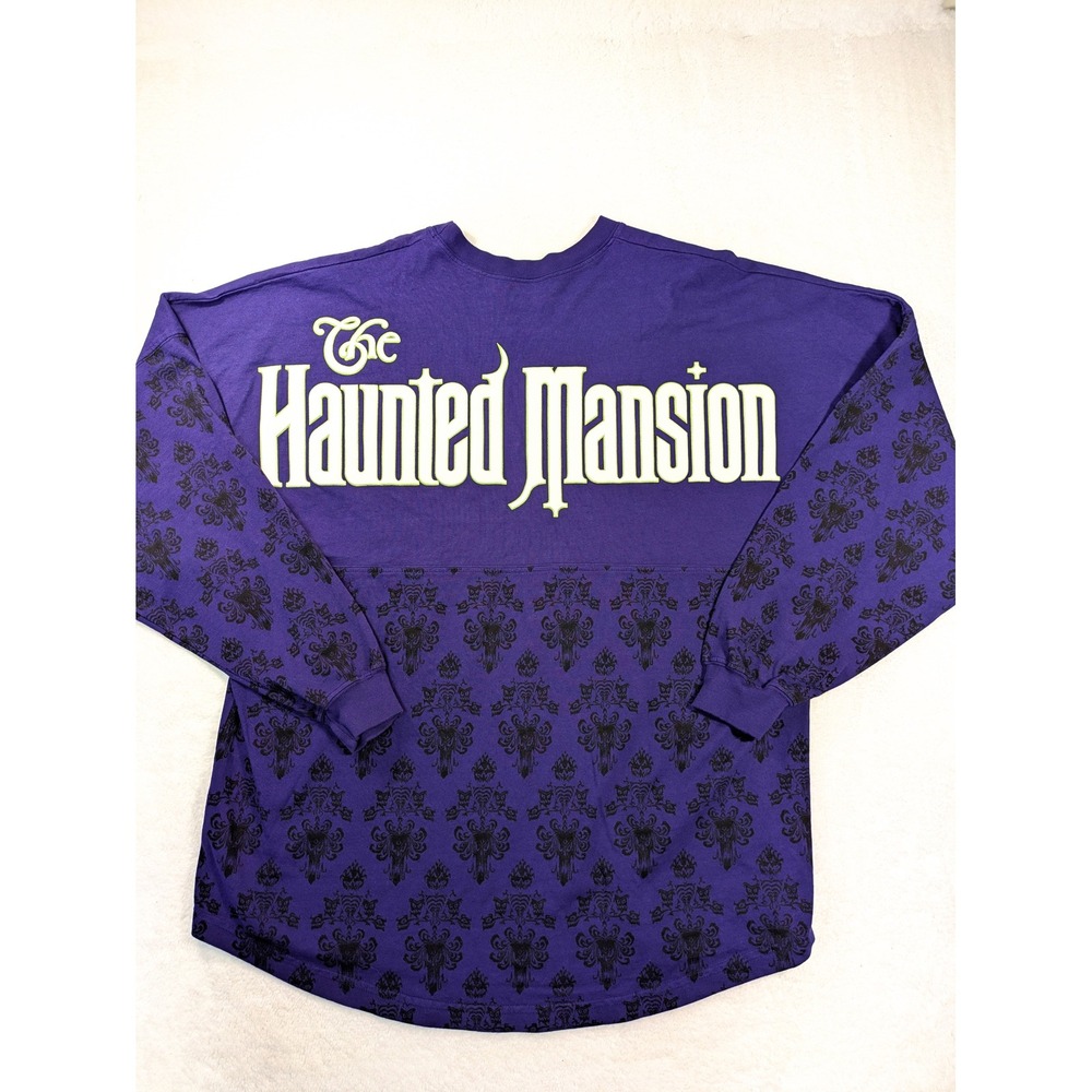 The Haunted Mansion Purple Long Sleeve Tee